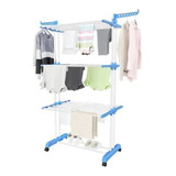 Tendedero Plegable De Ropa Retractil Para Interiores Rack