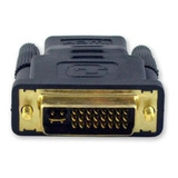 Adaptador Conector Dvi Digital Macho 24+5 Para Hdmi Fêmea