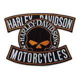 Parches Bordado Motorcylces Calvera Textos Rockers Harley