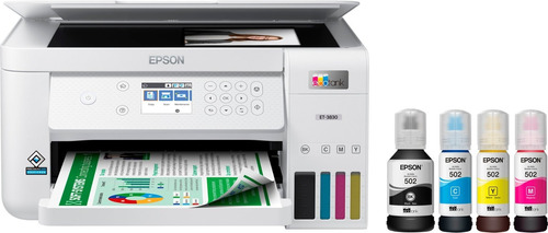 Impresora Epson Ecotank Et-3830 Inálambrica A Color Escaneo