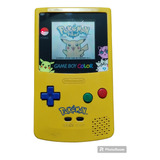 Consola Game Boy Color Pokemon Edición Pikachu Tapa Original