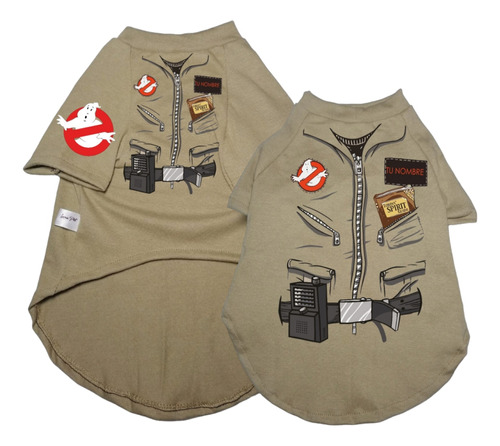 Playera Disfraz Ghostbusters Para Perro Y Gato