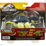 Jurassic Word Fierce Changers Double Damger Hlp05b - Mattel