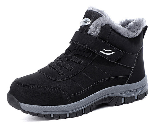 Botas De Nieve Cálidas De Forro Polar Impermeables Unisex