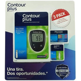 Glucómetro Contour Plus Con 50 Tiras Y 25 Lancetas