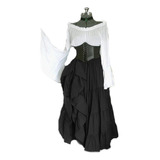 Vestido De Noche De Reina Gótica Victoriana Para Mujer Disf