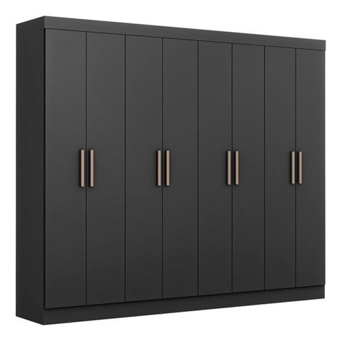 Guarda-roupa Roupeiro Maxel Paris 8 Portas 4 Gavetas Mdf