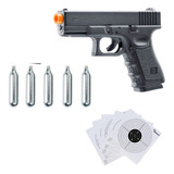 Paquete Glock G19 Airsoft Umarex Gen 3 6mm Co2 Xchws P