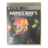 Minecraft Playstation 3 Jogo Original Ps3 Mídia Física Game