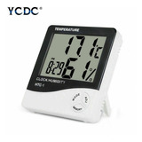 Termohigrometro Digital Higrometro Termometro Alarma Reloj