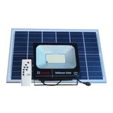 Reflector Recargable Solar Panel Solar Ilumina 200w