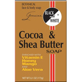 Jabon De Cacao Y Manteca De Karite Blanco Y Negro 6.1 Oz