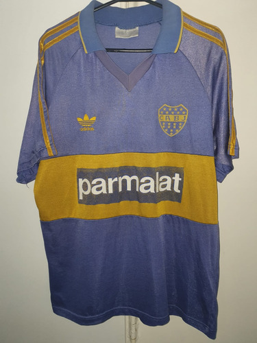 Camiseta Boca Juniors adidas Parmalat 1993 Talle 3 Titular 