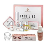 Kit Lash Lifting Com Tintura E Oxidante Permanente De Cílios