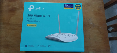 Módem Router Con Wifi Tp-link Td-w8961n Blanco