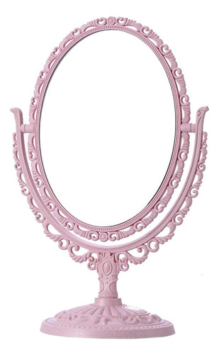 Minkissy Vintage Makeup Mirror, Tabletop Vanity Mirror Con S