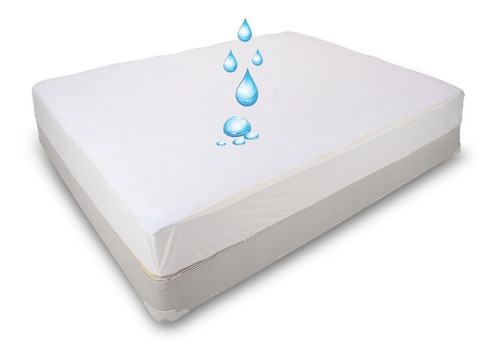 Cubre Colchon Protector Impermeable Reforzada 1plaza X 90cm