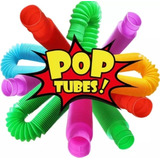 Pack6tubos Pop Tubes Sensoriales De Juguetes Para Antiestré 