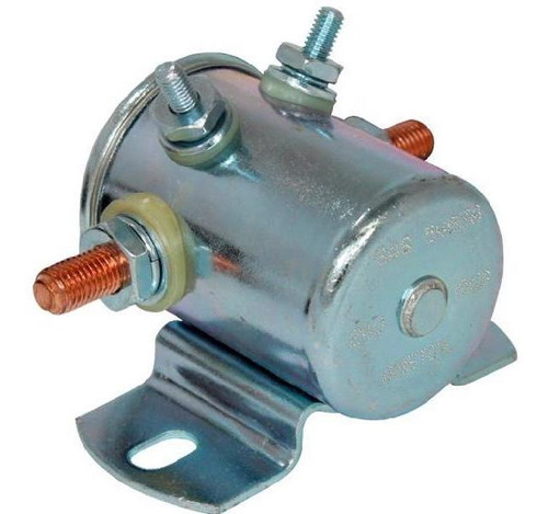 Relevador Paso 24v Corriente Continua 4 Bornes (solenoide)