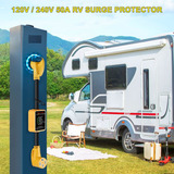 Rv Surge Protector 50 Amp, Arsagoo Rv Voltage Protector/moni