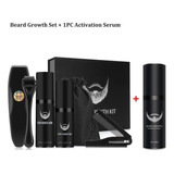 Kit Facial Potenciador De Vello Para Barba Y Crecimiento Par