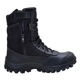 Bota Coturno Airstep C/ Ziper 8628-35 Easy Boot Light Coyote