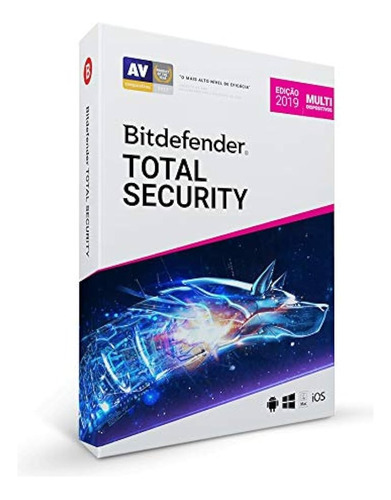 Bitdefender Total Security 5 Dispositivos 3 Meses Envio Fast
