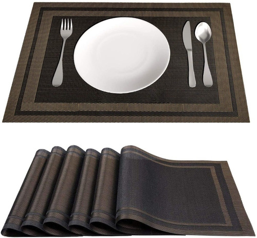 6 Manteles Individuales Para Mesa De Cocina Alfombrillas