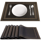 6 Manteles Individuales Para Mesa De Cocina Alfombrillas