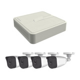 Kit Ip 4 Megapixel / Nvr De 4 Canales / 4 Cámaras Ip Bala