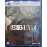 Resident Evil 4 Standard Edition Capcom Ps5 Físico