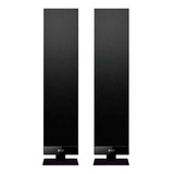 Par De Caixas Acústica Slim Kef T301 150w Em 8 Ohms Preto