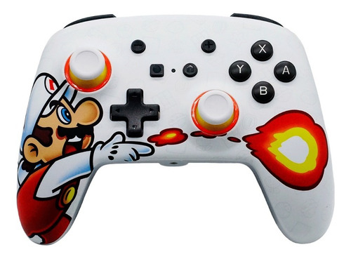 Controle Power A Para Nintendo Swich Fireball Super Mario