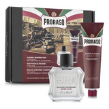 Proraso Classic Shaving Duo Kit Nutritivo Para Barba Gruesa 