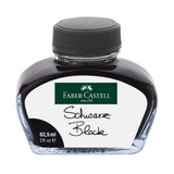 Tinta Para Pluma Fuente Faber-castell - 62,5ml - Negro