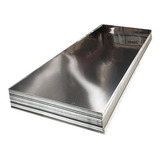 Pack 2 Placas Metal Plateada Espejo Sublimable 20x30 Cm