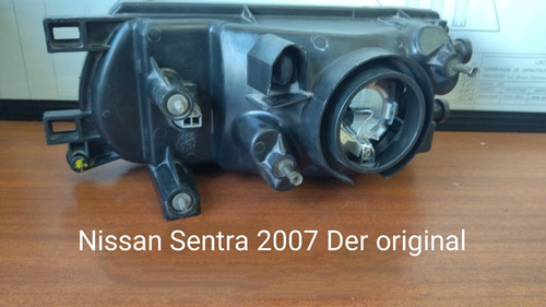 Faro Derecho Nissan Sentra 2007 Original Foto 2