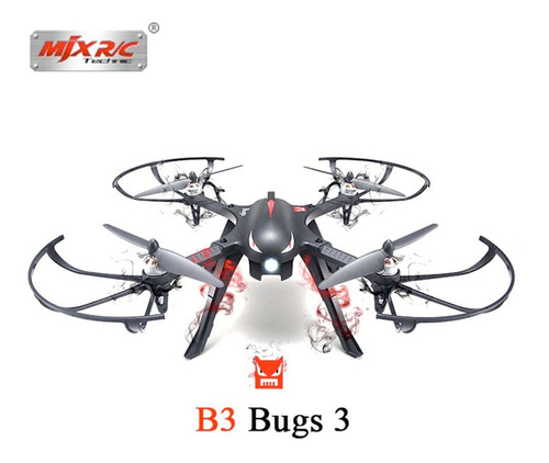Dron Mjx B3 Bugs 3 Rc Quadcopter - Rtf - Black No Camera