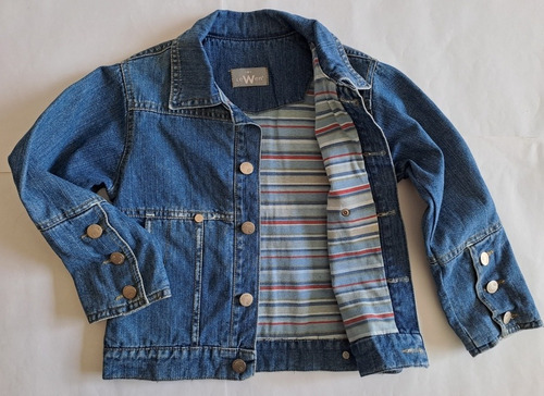 Campera De Jean Nena Niña Talle 6 Impecable! 