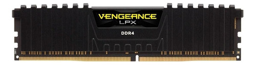 Memória Ram Vengeance Lpx Color Black  32gb 1 Corsair Cmk32gx4m1a2666c16