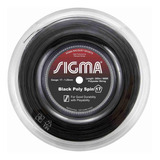 Rolo De Corda Sigma Black Poly Spin 17 200m Poliester Pentag