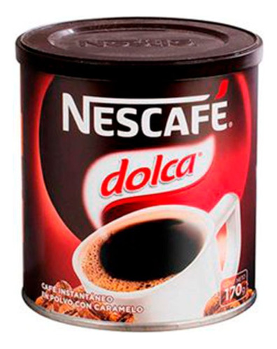 Pack Café Instantáneo Nescafé Dolca Lata 170 Gr. - 2 Uds. 