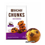 Cobertura Fracionada Meio Amargo Chunks Sicao 1,01kg