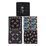 B 5 Bandanas Piratas Para Cubrir La Cara