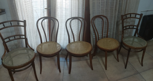 5 Marca  Thonet Viena Excelente Calidad Orginales 