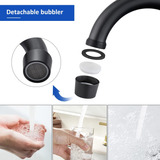 Bonade Grifos De Baño Negros, Grifo De Fregadero De Baño De