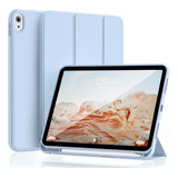 Kenke Funda P/ iPad De 10.ª Gen De 10,9 Con S Pen Blanco