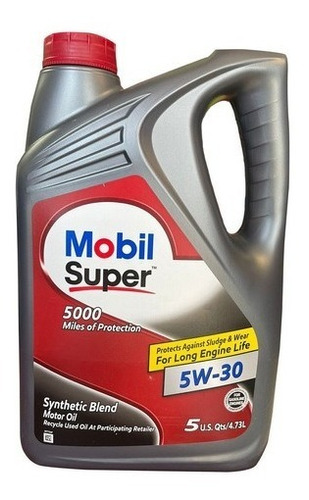 Aceite Sintetico Mobil Super 5w30 4.73l Filtro Jetta A4 