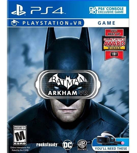 Batman Arkham Vr Playstation 4