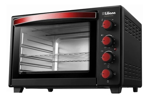 Horno De Mesa Eléctrico Liliana Grandcook Ao970 70l Negro 220v-240v